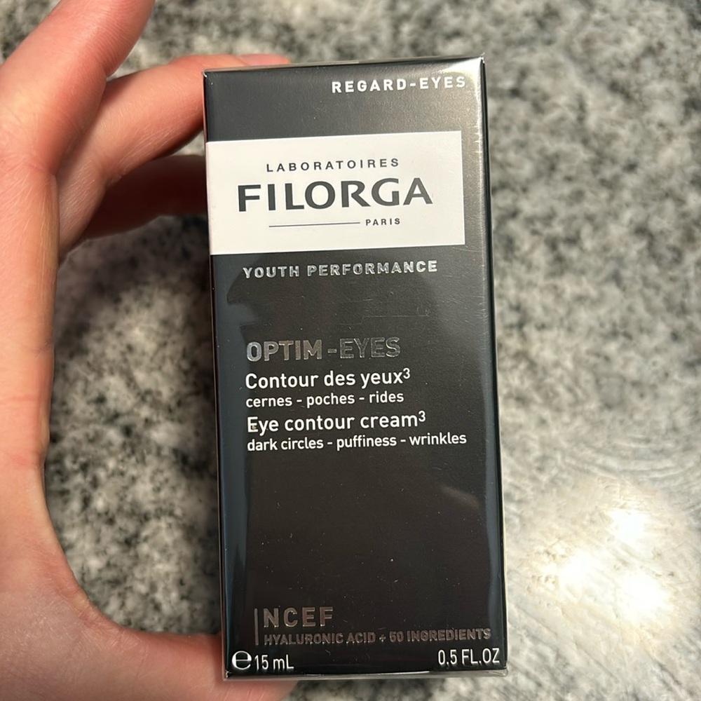 Filorga Optim-Eyes Eye Contour .5oz Anti-aging Eye Cream Dark Circles Sealed NWT